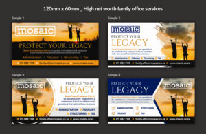 Newspaper Ad Design by ARTOGRAPHY for Mosaic Financial Solutions (Pty) Ltd | Design: #22448192