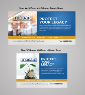 Newspaper Ad Design by IG Creative Solutions for Mosaic Financial Solutions (Pty) Ltd | Design: #22446472