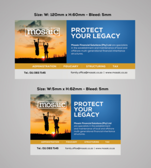 Newspaper Ad Design by IG Creative Solutions for Mosaic Financial Solutions (Pty) Ltd | Design: #22447407