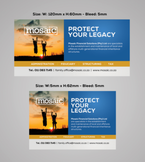 Diseño de Anuncio de Prensa por IG Creative Solutions para Mosaic Financial Solutions (Pty) Ltd | Diseño #22448331