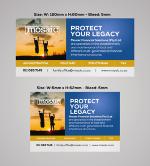Newspaper Ad Design by IG Creative Solutions for Mosaic Financial Solutions (Pty) Ltd | Design: #22453657