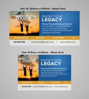 Newspaper Ad Design by IG Creative Solutions for Mosaic Financial Solutions (Pty) Ltd | Design: #22453825