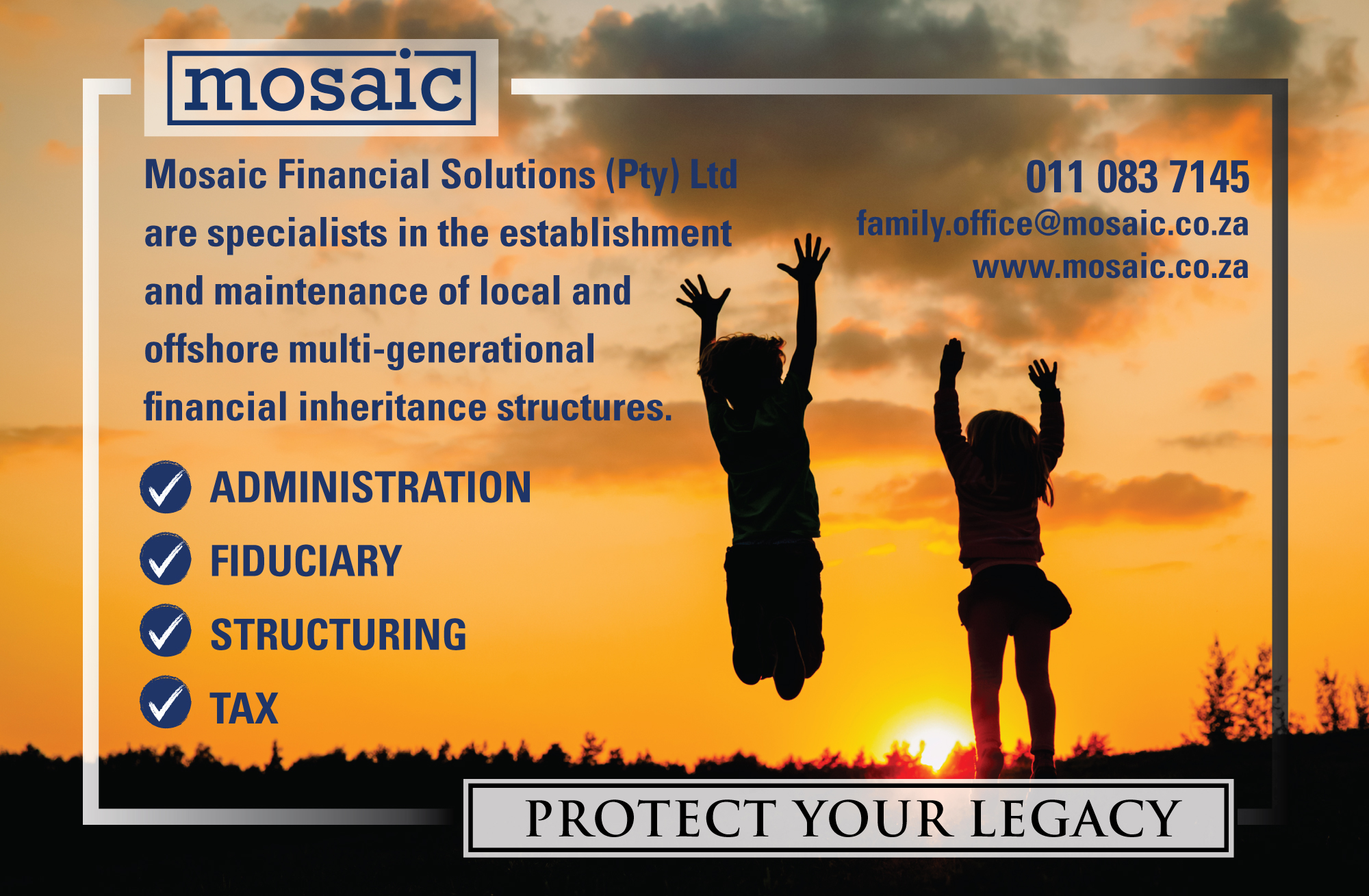 Newspaper Ad Design by cristian lee for Mosaic Financial Solutions (Pty) Ltd | Design #22446740