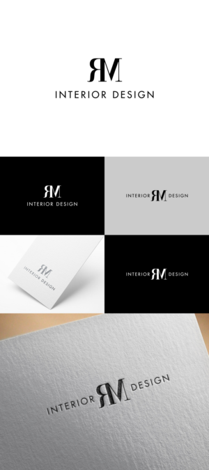 RM Interior design | Logo Design by happybrain design