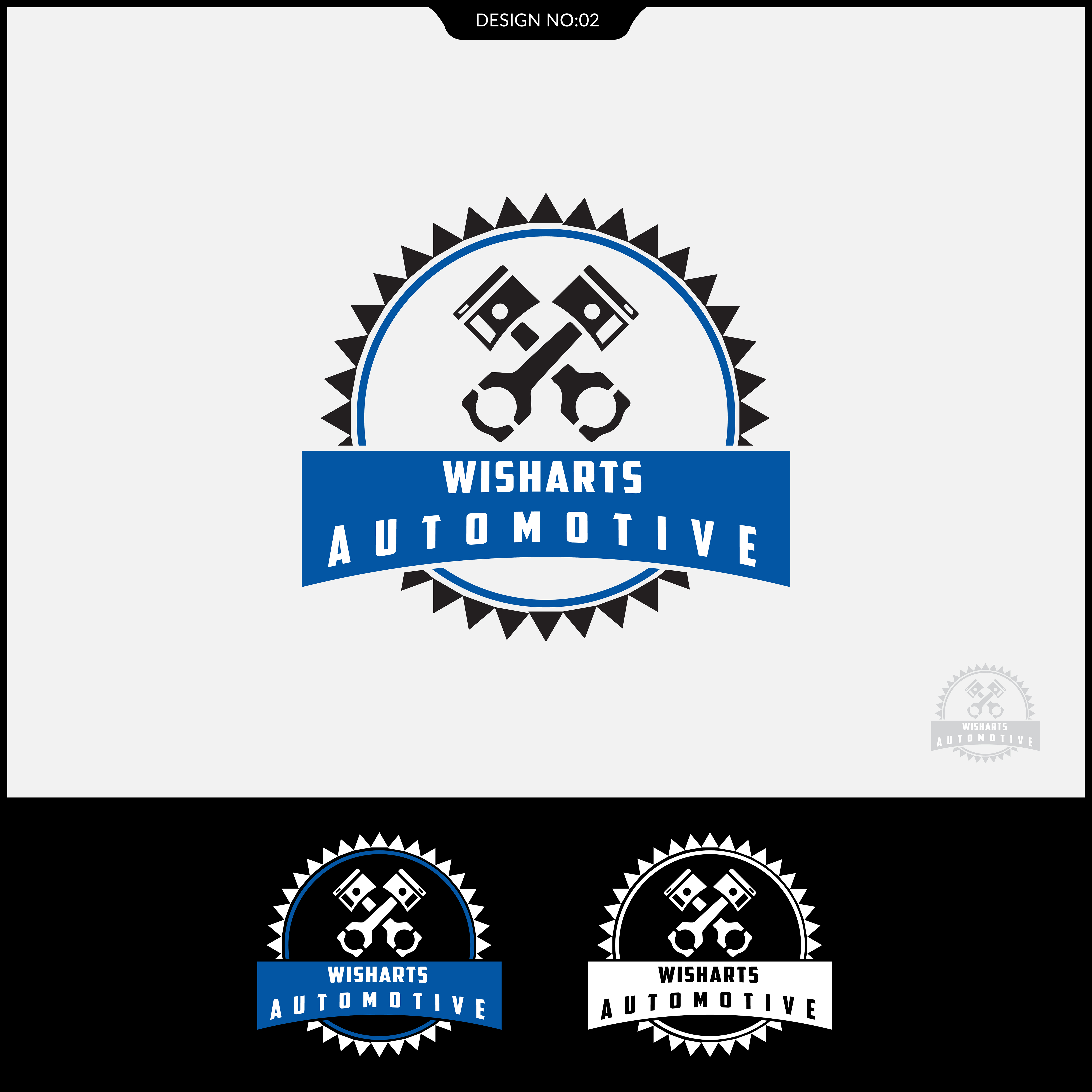 Logo Design by bdesigner9 for wisharts automotive services | Design #22438569