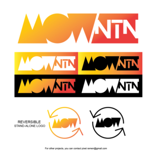 MOWNTN | Logo Design by Noche designs