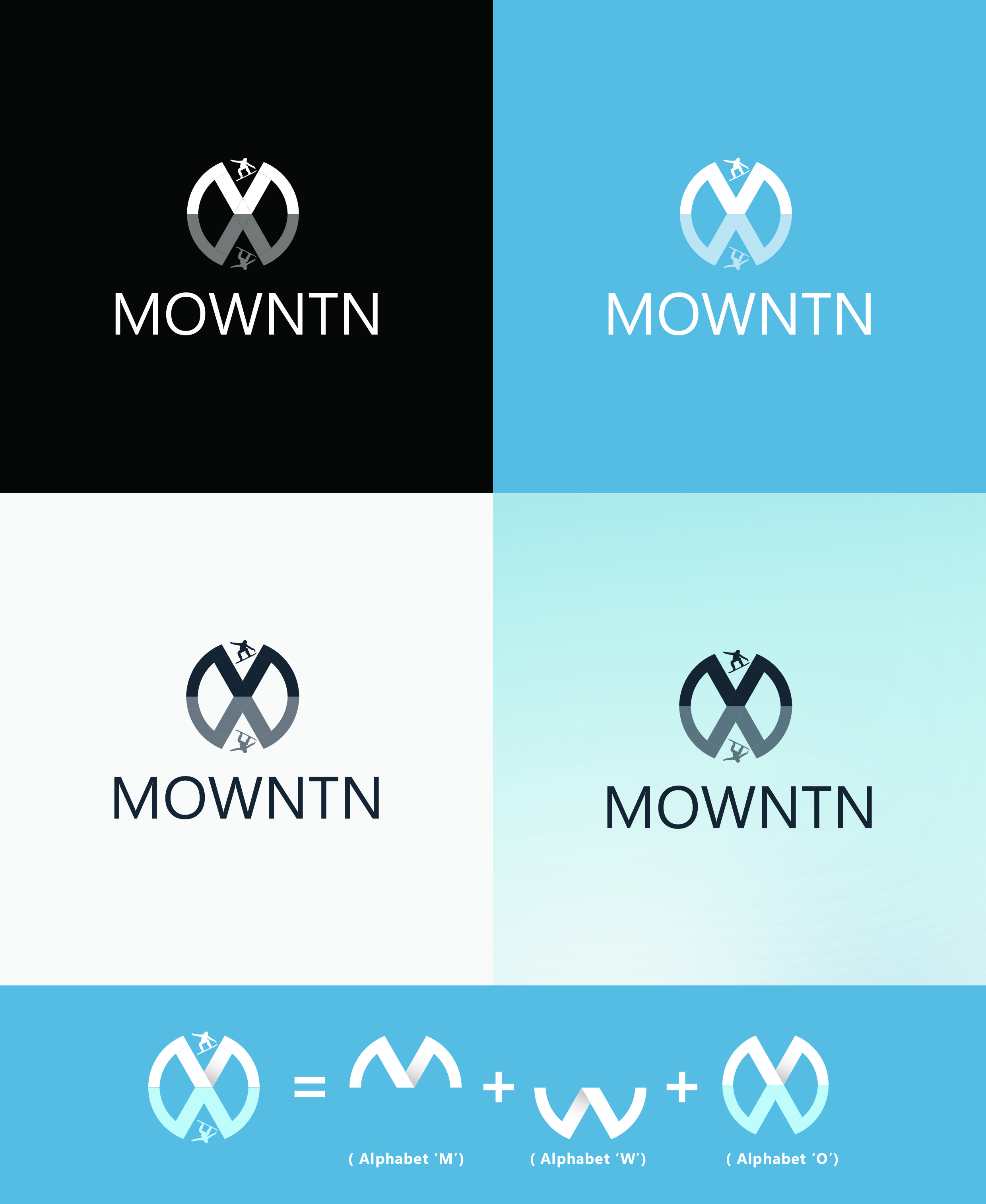 Logo Design by Saju-RS for MOWNTN | Design #22513972