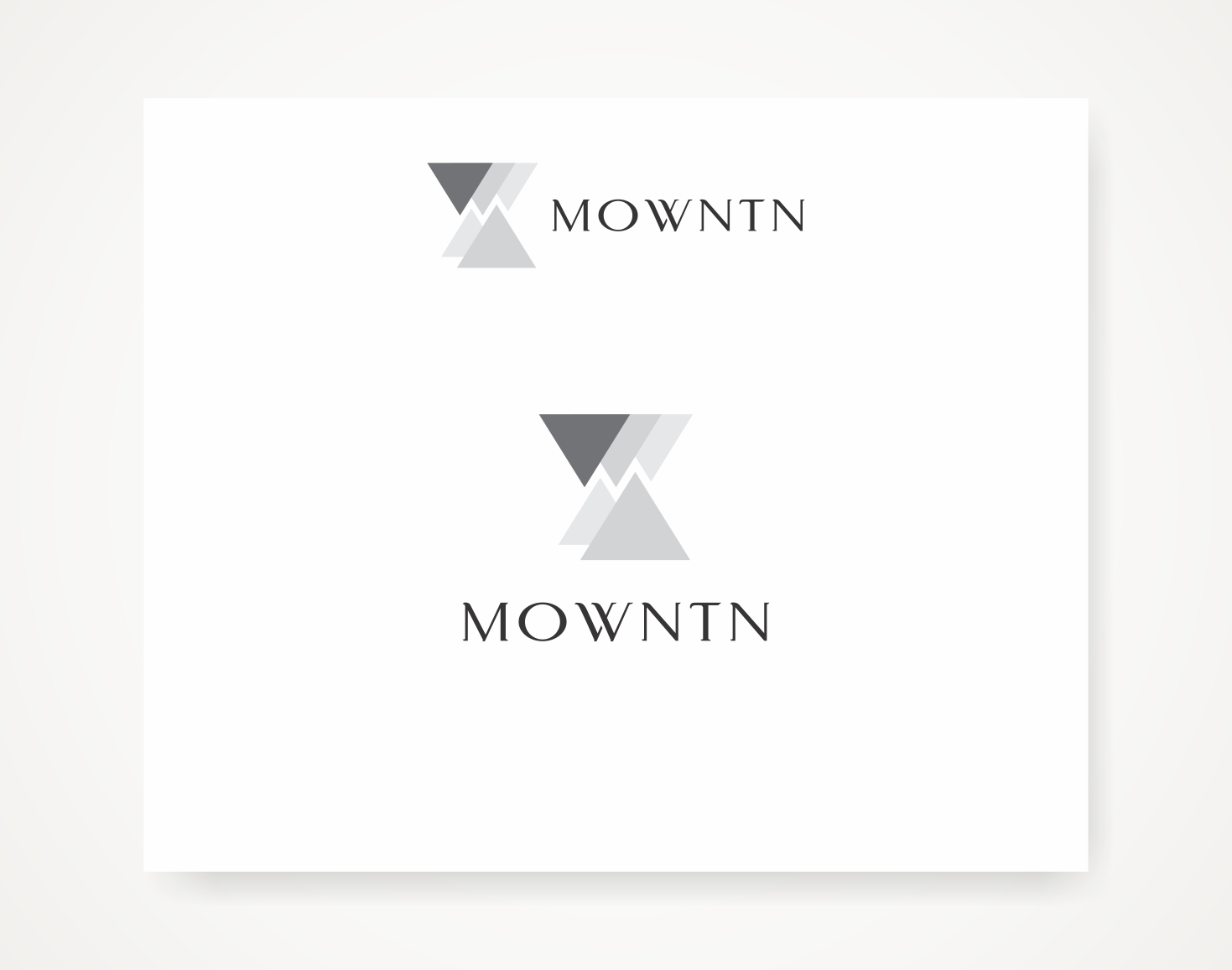 Logo Design by Savana for MOWNTN | Design #22453930