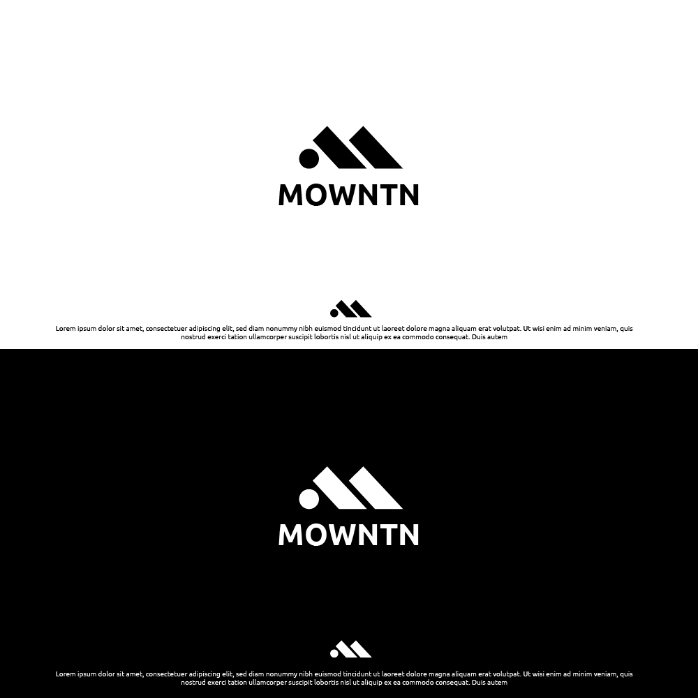 Logo Design by Syamsul for MOWNTN | Design #22452762