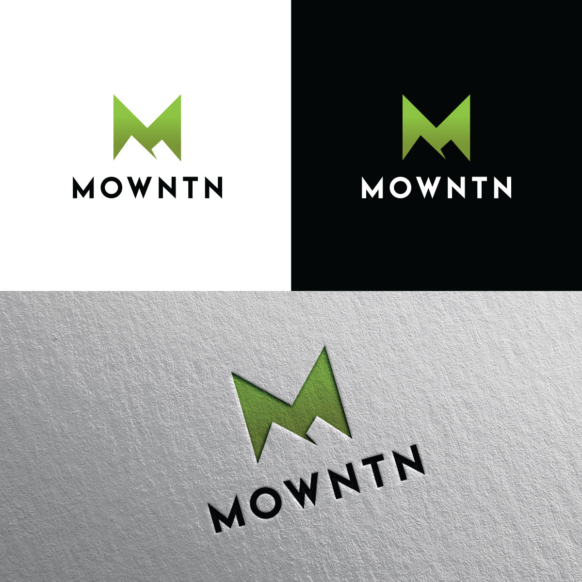Logo Design by Rii for MOWNTN | Design #22442497