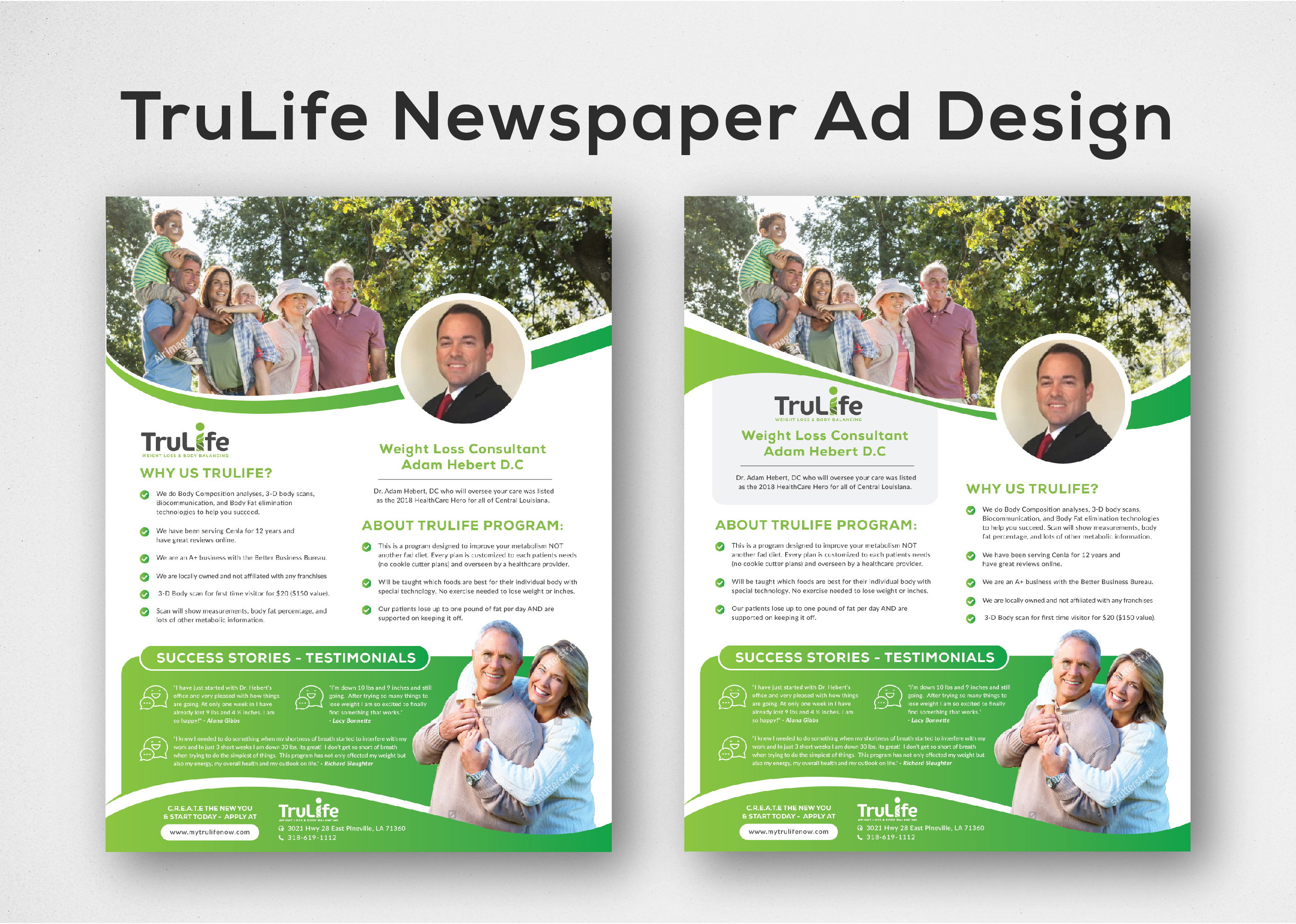 Newspaper Ad Design by turtle.des for this project | Design #22463784