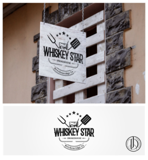Whiskey Star - Smokehouse - Breckenridge Co | Logo Design by JoseDesign