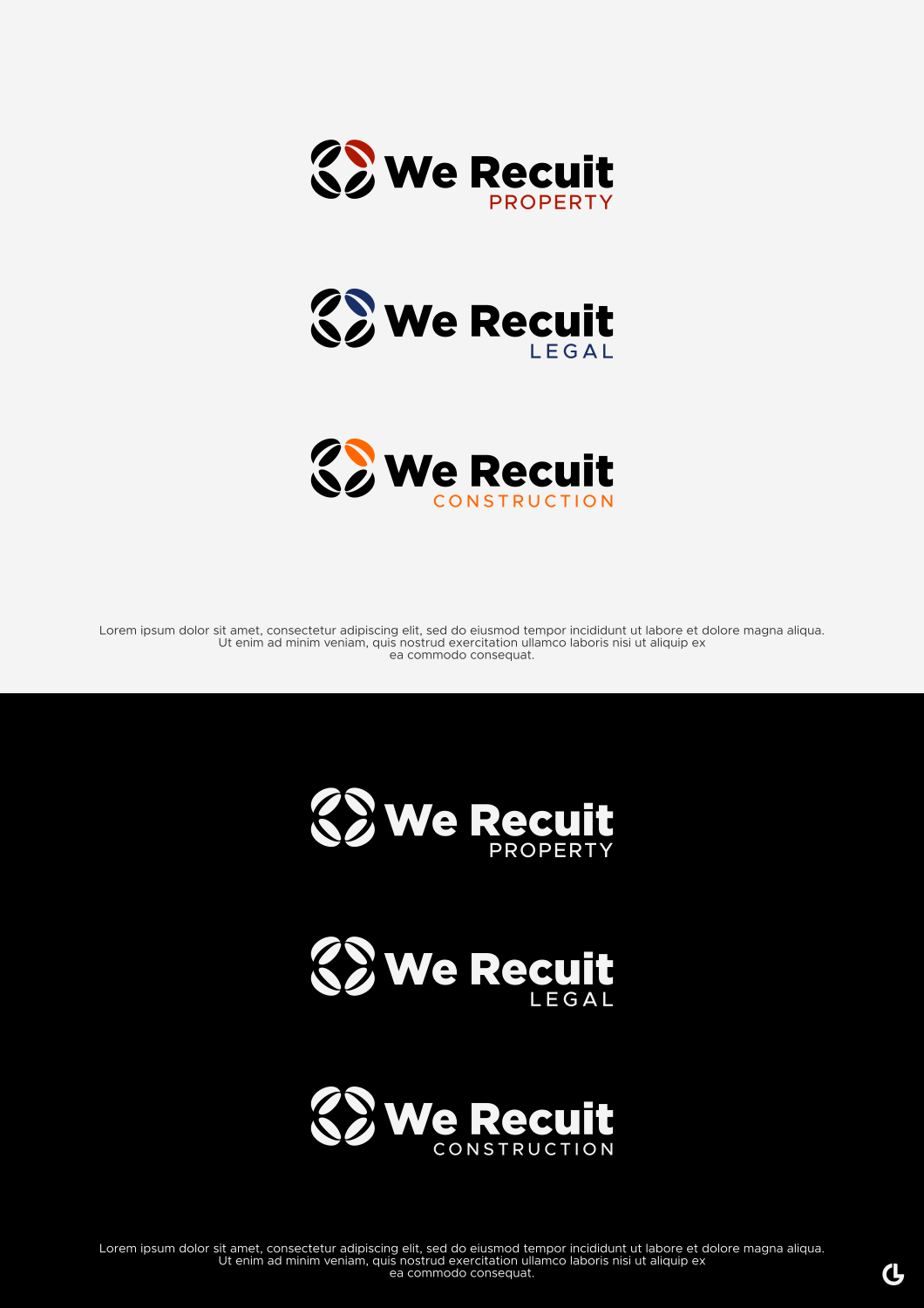Logo Design by R!CKY for We Recruit Group | Design #22453027
