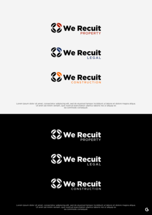Logo-Design von R!CKY für We Recruit Group | Design: #22453027