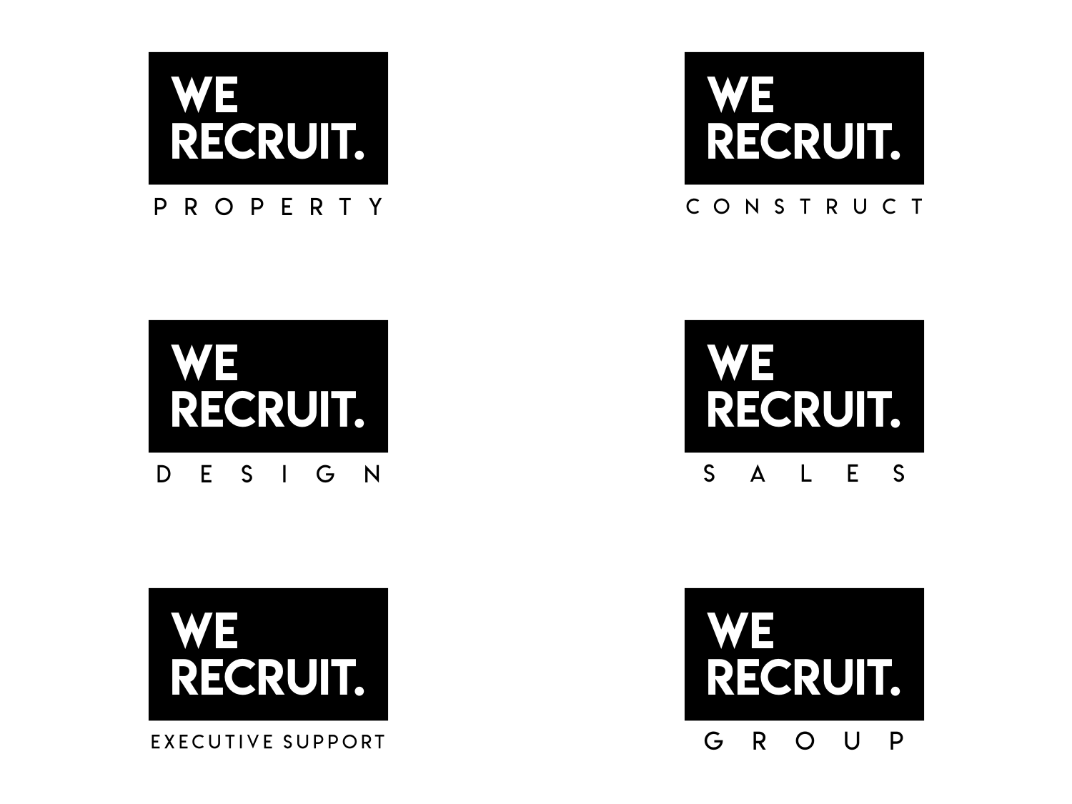 Logo-Design von R16 für We Recruit Group | Design #22485319