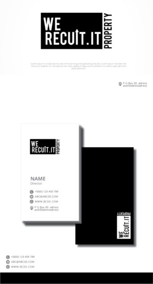 Logo-Design von graphicevolution für We Recruit Group | Design: #22445503