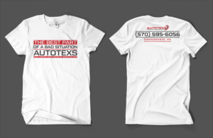 Auto collision and repair shop t shirt | T-shirt Design by Barney Stinson