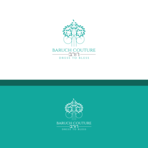 Baruch Couture Dress to Bless  | Logo Design by Graphic Bricks
