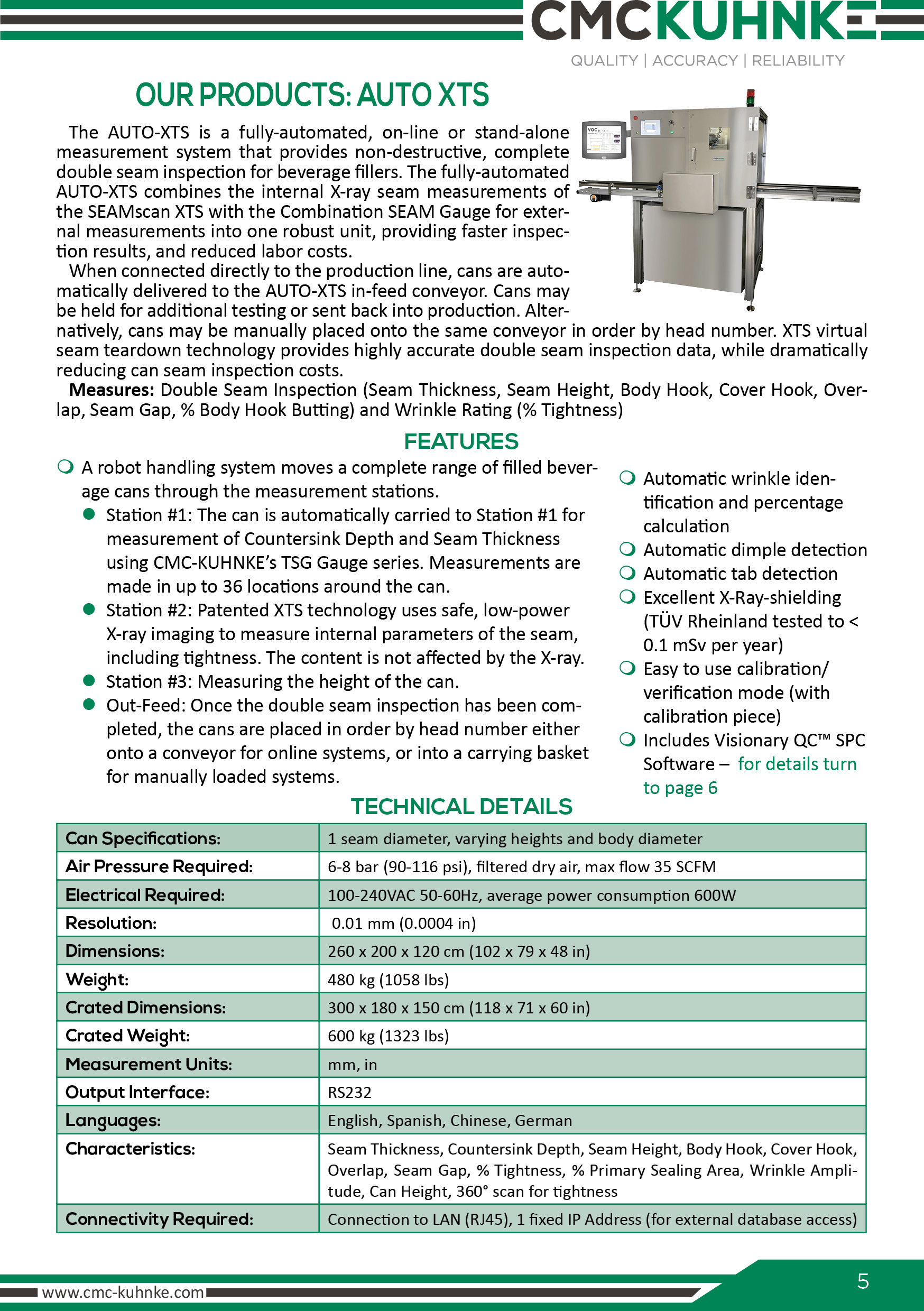 Brochure Design by Sheingart for CMC-Kuhnke GmbH | Design #22480939