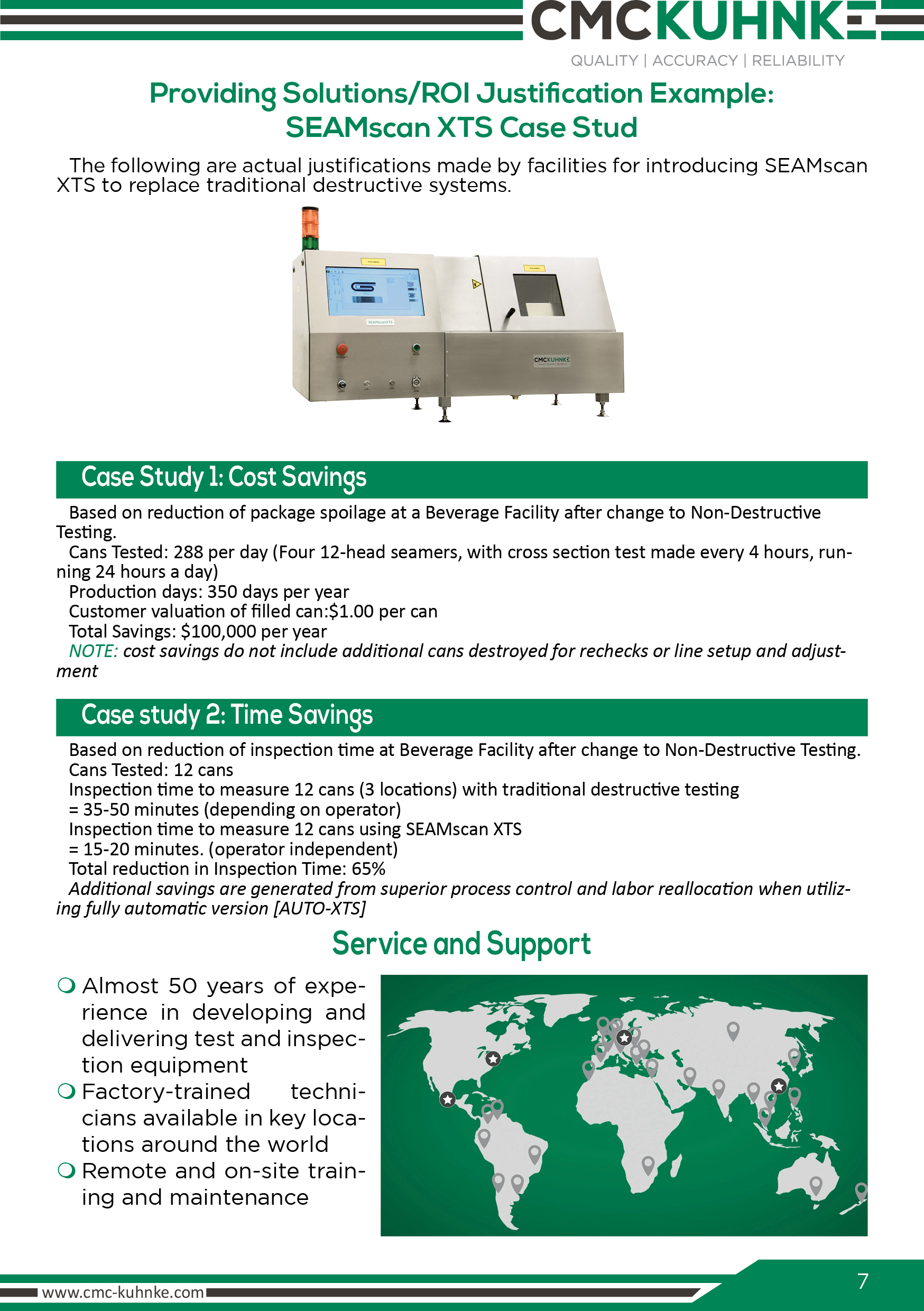 Brochure Design by Sheingart for CMC-Kuhnke GmbH | Design #22481005