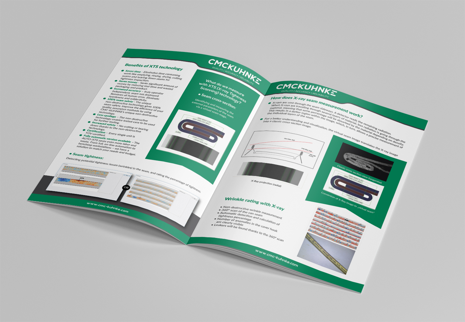 Brochure Design by Deziners Zone for CMC-Kuhnke GmbH | Design #22454779
