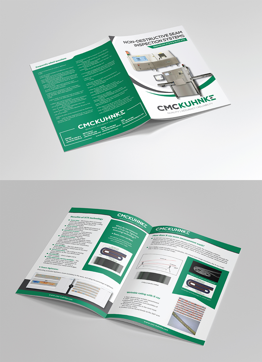 Brochure Design by Deziners Zone for CMC-Kuhnke GmbH | Design #22454782