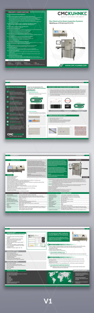 Brochure Design by DA. for CMC-Kuhnke GmbH | Design: #22453225