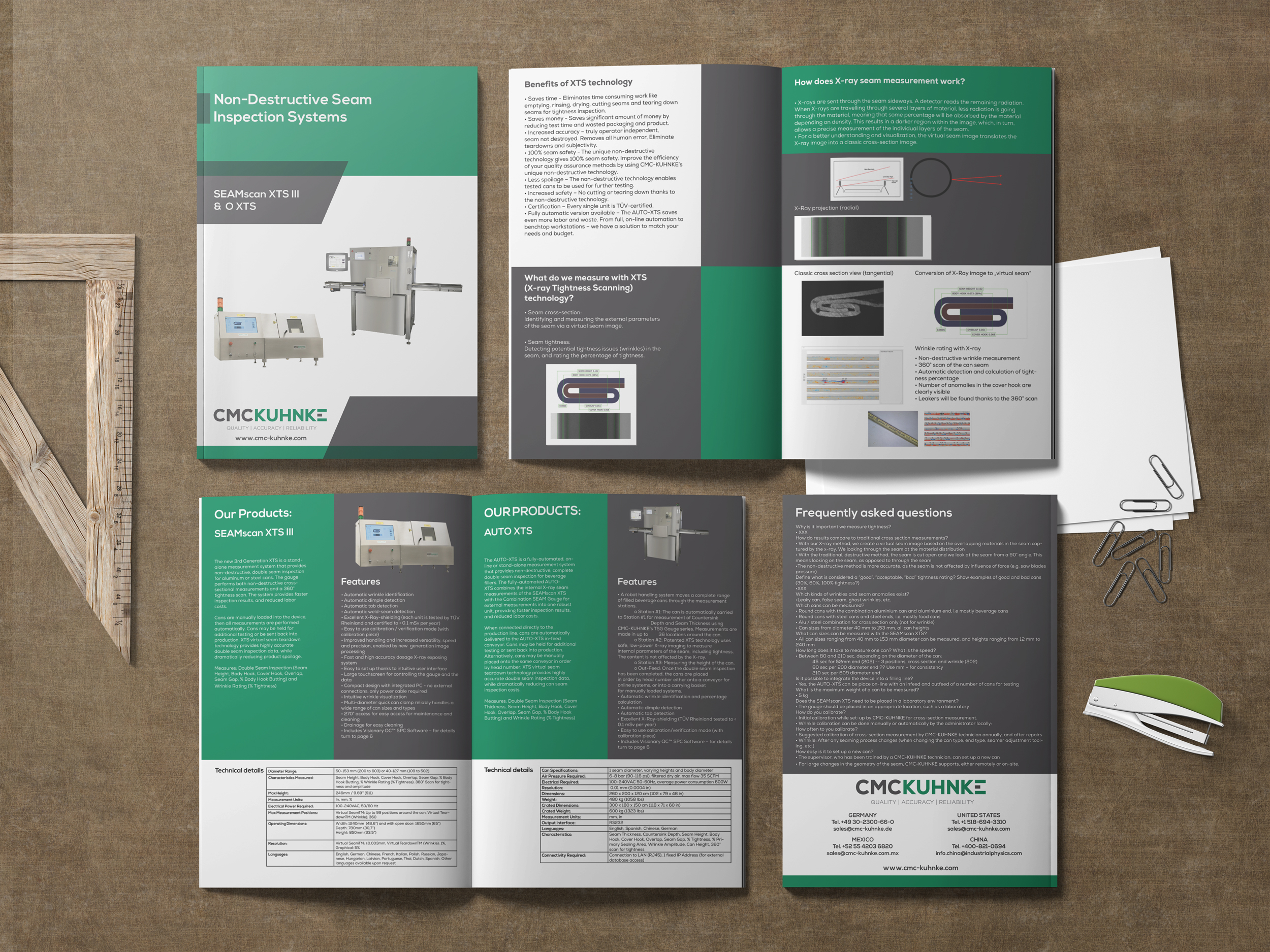 Brochure Design by cristian lee for CMC-Kuhnke GmbH | Design #22477932