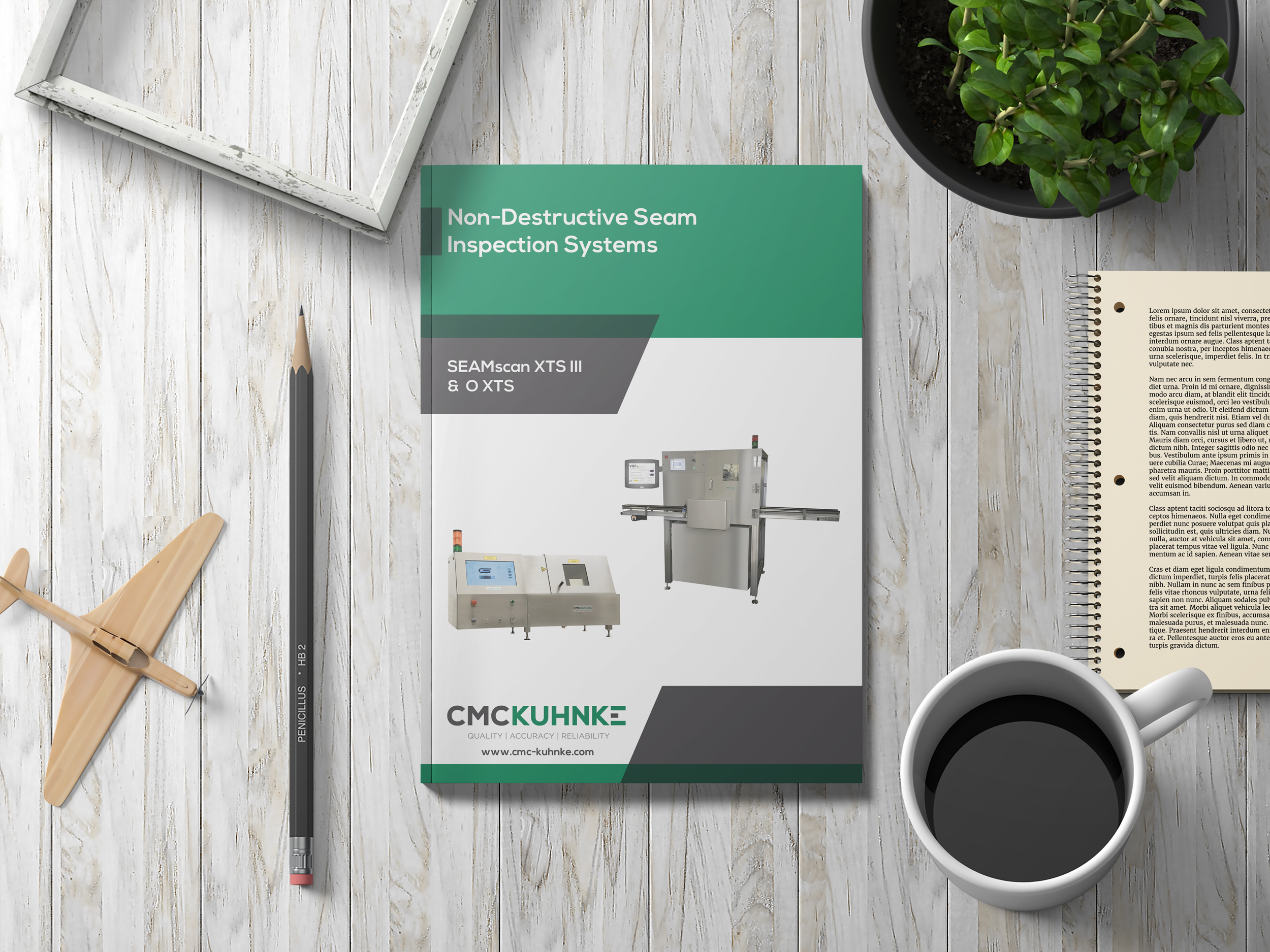 Brochure Design by cristian lee for CMC-Kuhnke GmbH | Design #22477967