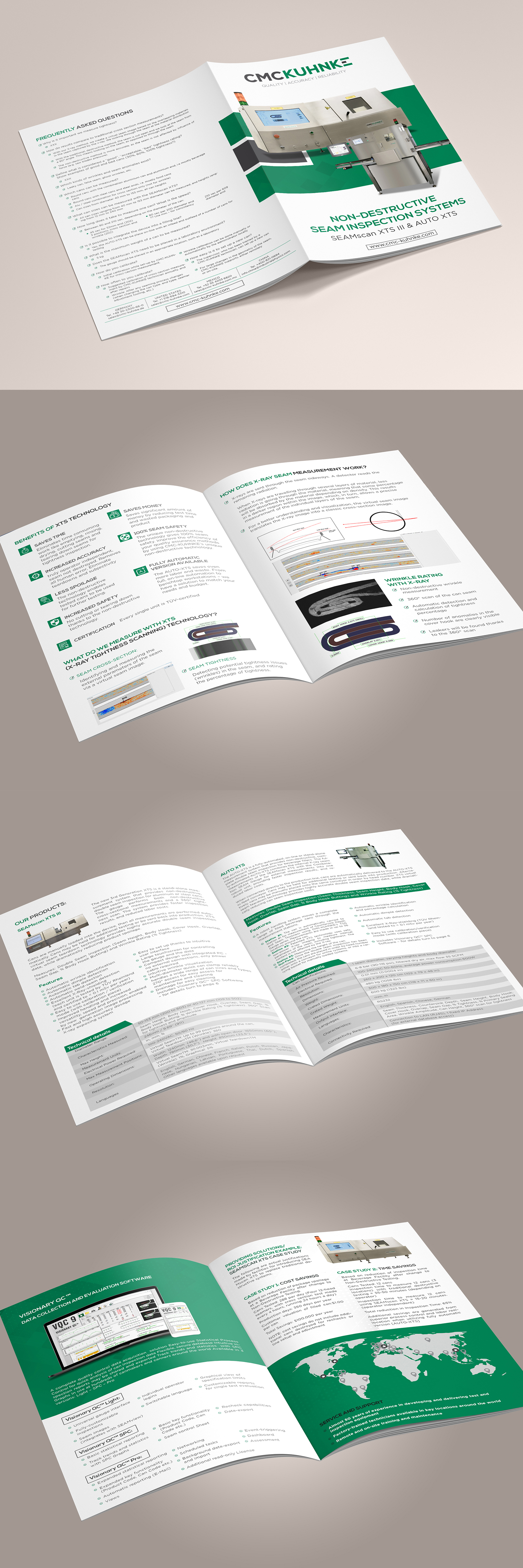 Brochure Design by ZeneFashions for CMC-Kuhnke GmbH | Design #22467334