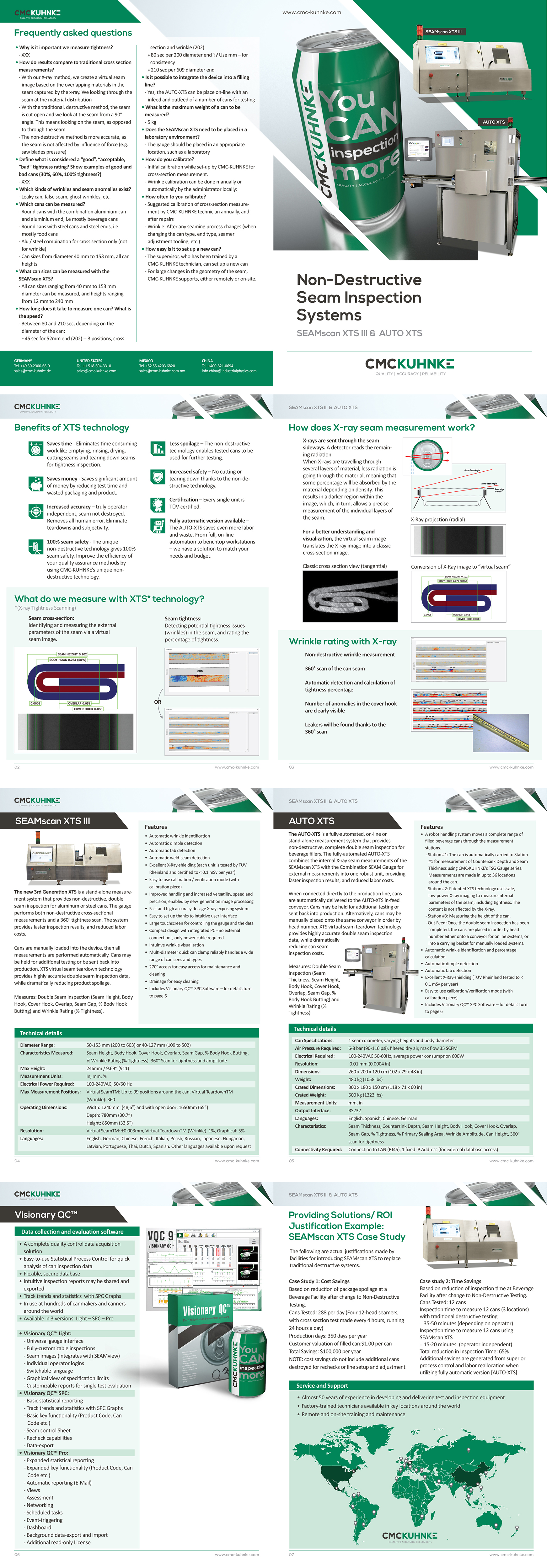 Brochure Design by Henry Douglas Cruz for CMC-Kuhnke GmbH | Design #22491362