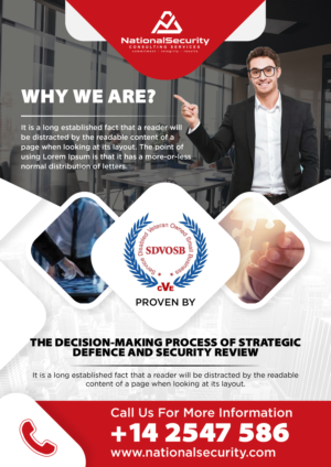 Small company security and risk consulting startup needs an explosive message via marketing colla... | Diseño de Flyer por designgreen