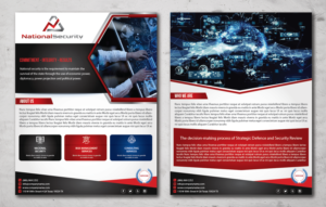 Small company security and risk consulting startup needs an explosive message via marketing colla... | Diseño de Flyer por alex989