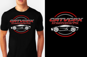 T-Shirtdesign für CarPhotograph | CRTVCPX | CreativeCarPix | Diseño de Camiseta por NILDesigns
