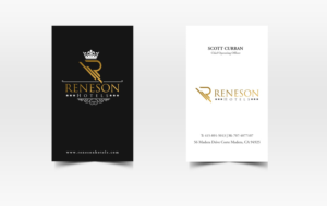 Reneson Hotels Business Card and Logo | Business Card Design by Pointless Pixels India