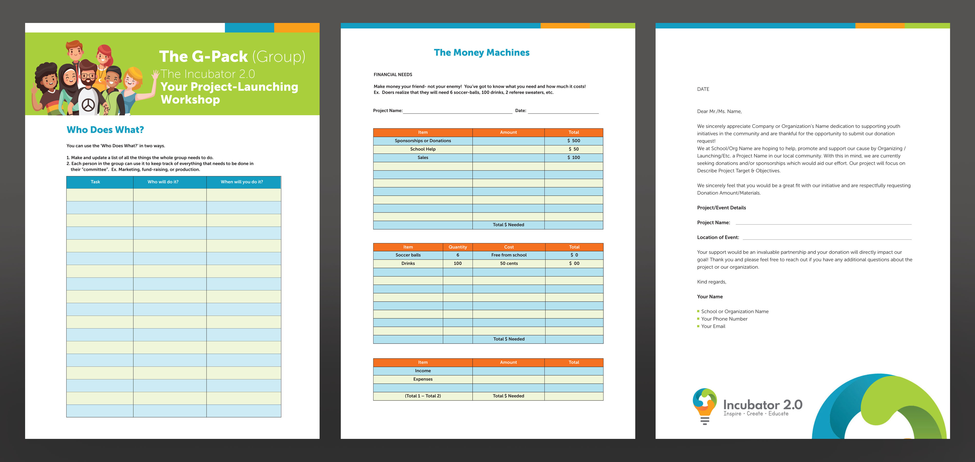 Brochure Design by rkailas for CARREFOUR JEUNESSE-EMPLOI DE L'OUEST DE L'ILE | Design #22510882