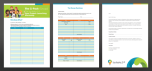 Brochure Design by rkailas for CARREFOUR JEUNESSE-EMPLOI DE L'OUEST DE L'ILE | Design: #22510882