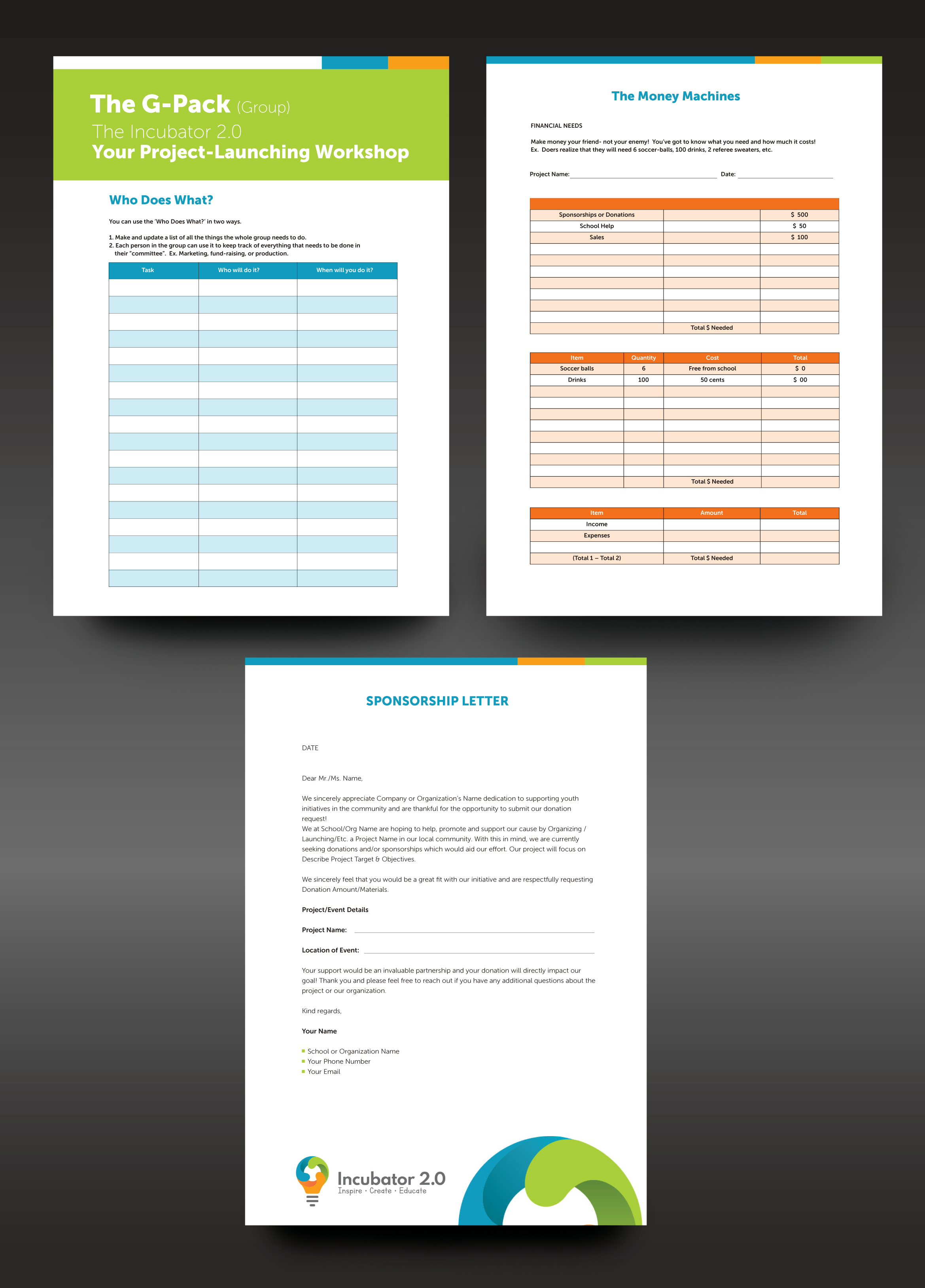 Brochure Design by rkailas for CARREFOUR JEUNESSE-EMPLOI DE L'OUEST DE L'ILE | Design #22518776