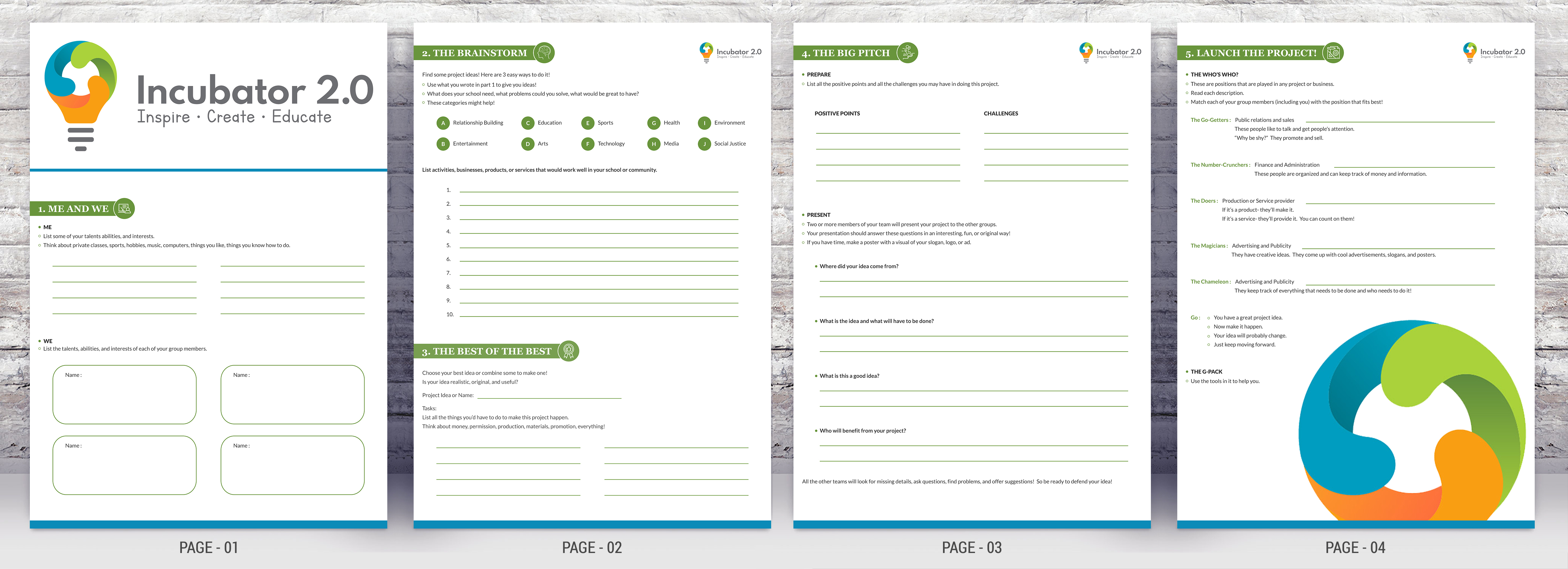 Broschüren-Design von SAI DESIGNS für CARREFOUR JEUNESSE-EMPLOI DE L'OUEST DE L'ILE | Design #22490912