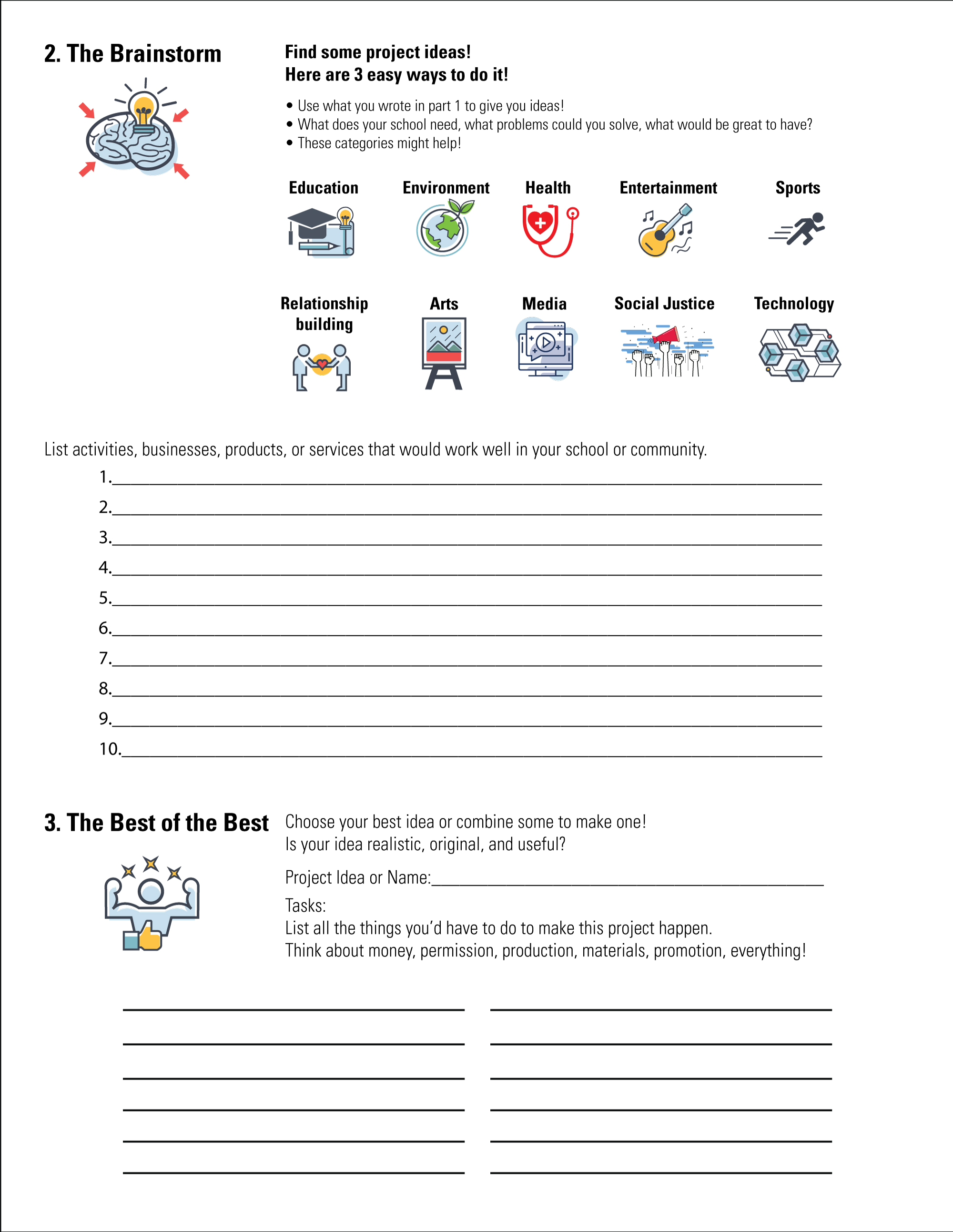 Brochure Design by cristian lee for CARREFOUR JEUNESSE-EMPLOI DE L'OUEST DE L'ILE | Design #22502592