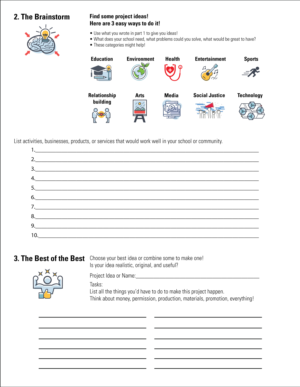 Brochure Design by cristian lee for CARREFOUR JEUNESSE-EMPLOI DE L'OUEST DE L'ILE | Design: #22502592