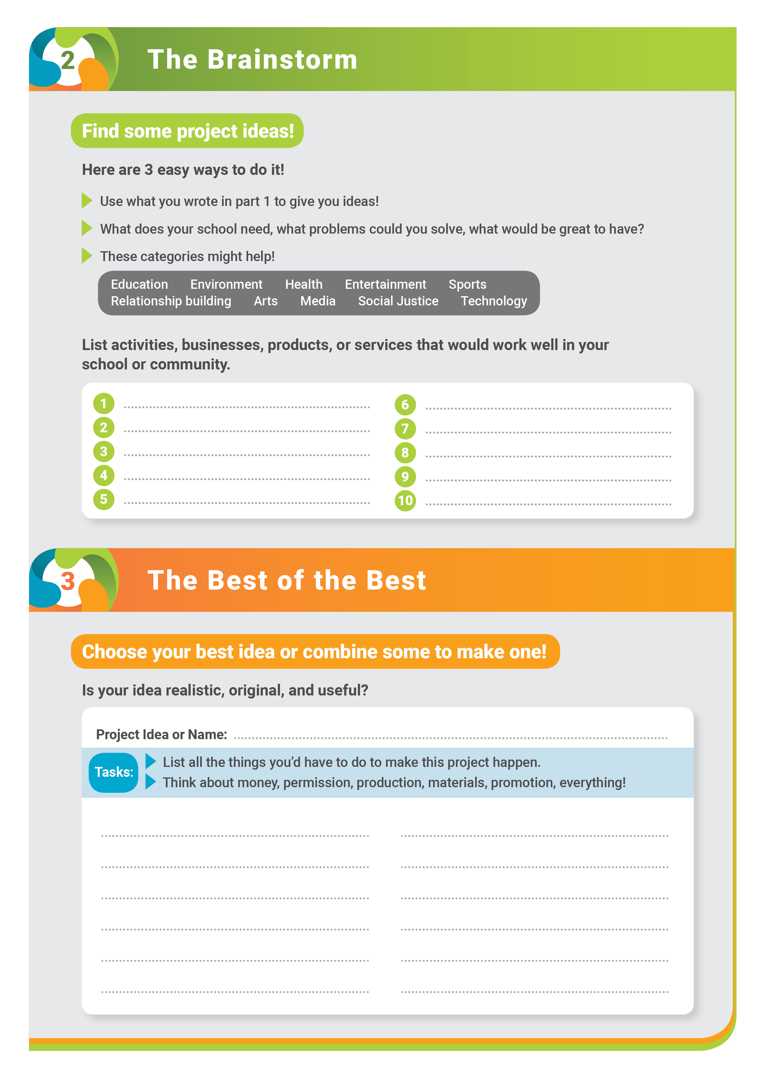 Broschüren-Design von hd-design 3 für CARREFOUR JEUNESSE-EMPLOI DE L'OUEST DE L'ILE | Design #22490338