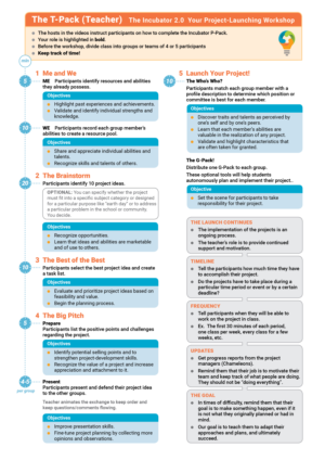 Brochure Design by hd-design 3 for CARREFOUR JEUNESSE-EMPLOI DE L'OUEST DE L'ILE | Design: #22495145