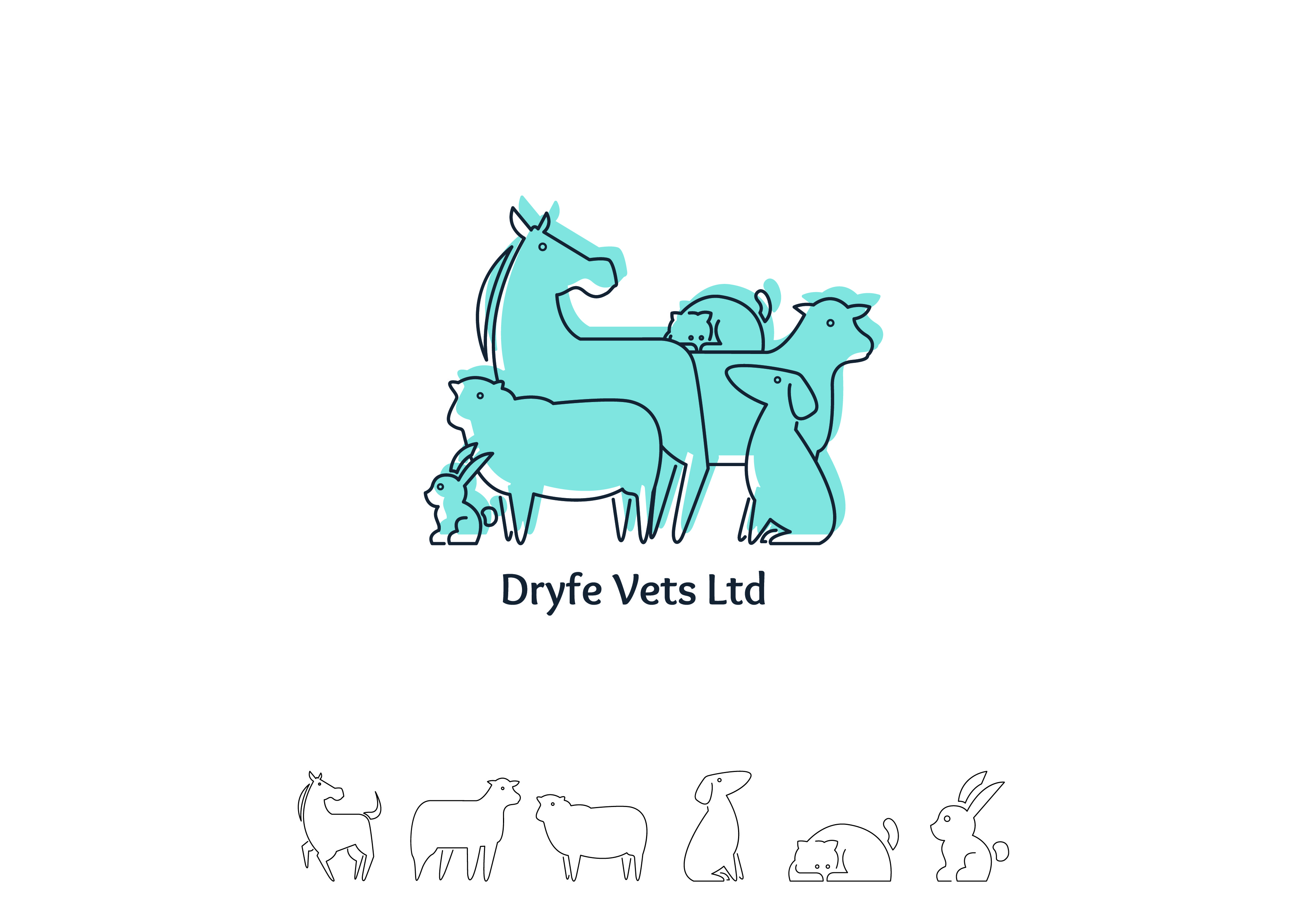 Logo Design by Chen Jie for Dryfe Vets | Design #22459144