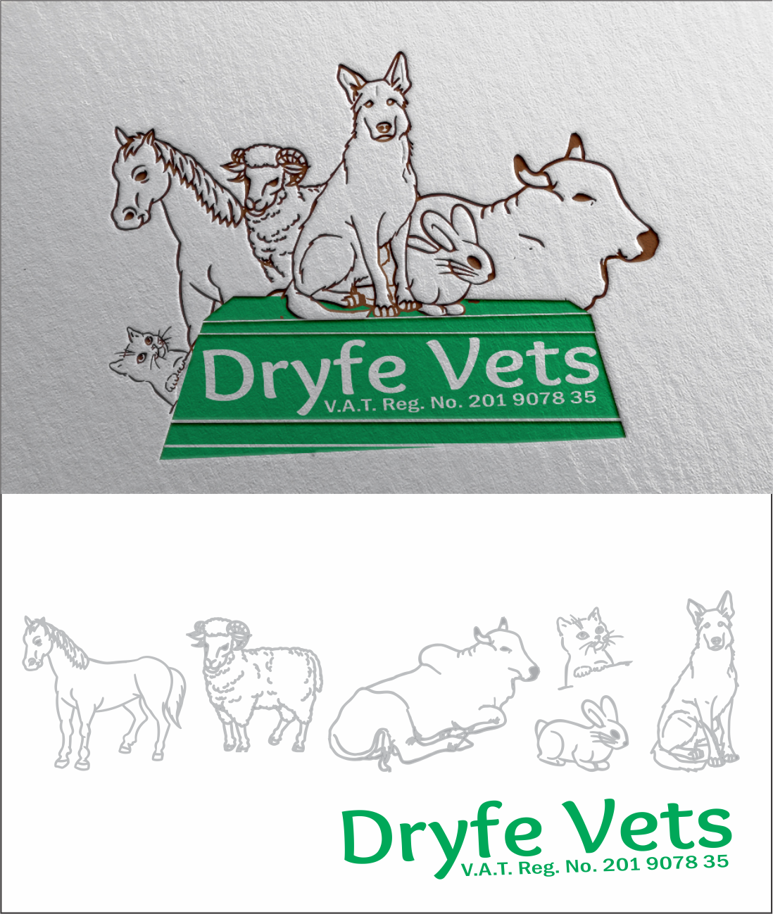 Design de Logo par Udaya G pour Dryfe Vets | Design #22500466