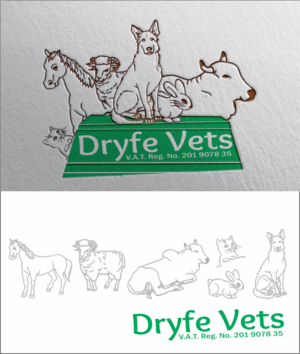 Diseño de Logo por Udaya G para Dryfe Vets | Diseño #22500466