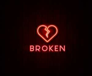 Broken, or Broken Heart Project, or The Broken Heart Project | Logo Design by step forward 2
