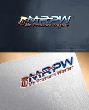 Logo-Design von graphicevolution für Mr. Pressure Washer Inc. | Design: #22458741