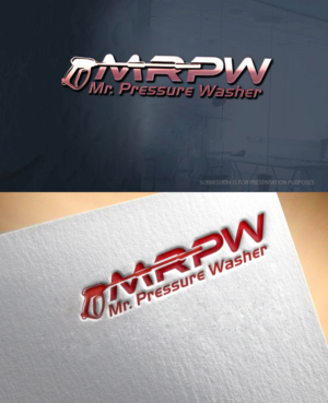 Logo-Design von graphicevolution für Mr. Pressure Washer Inc. | Design: #22471345