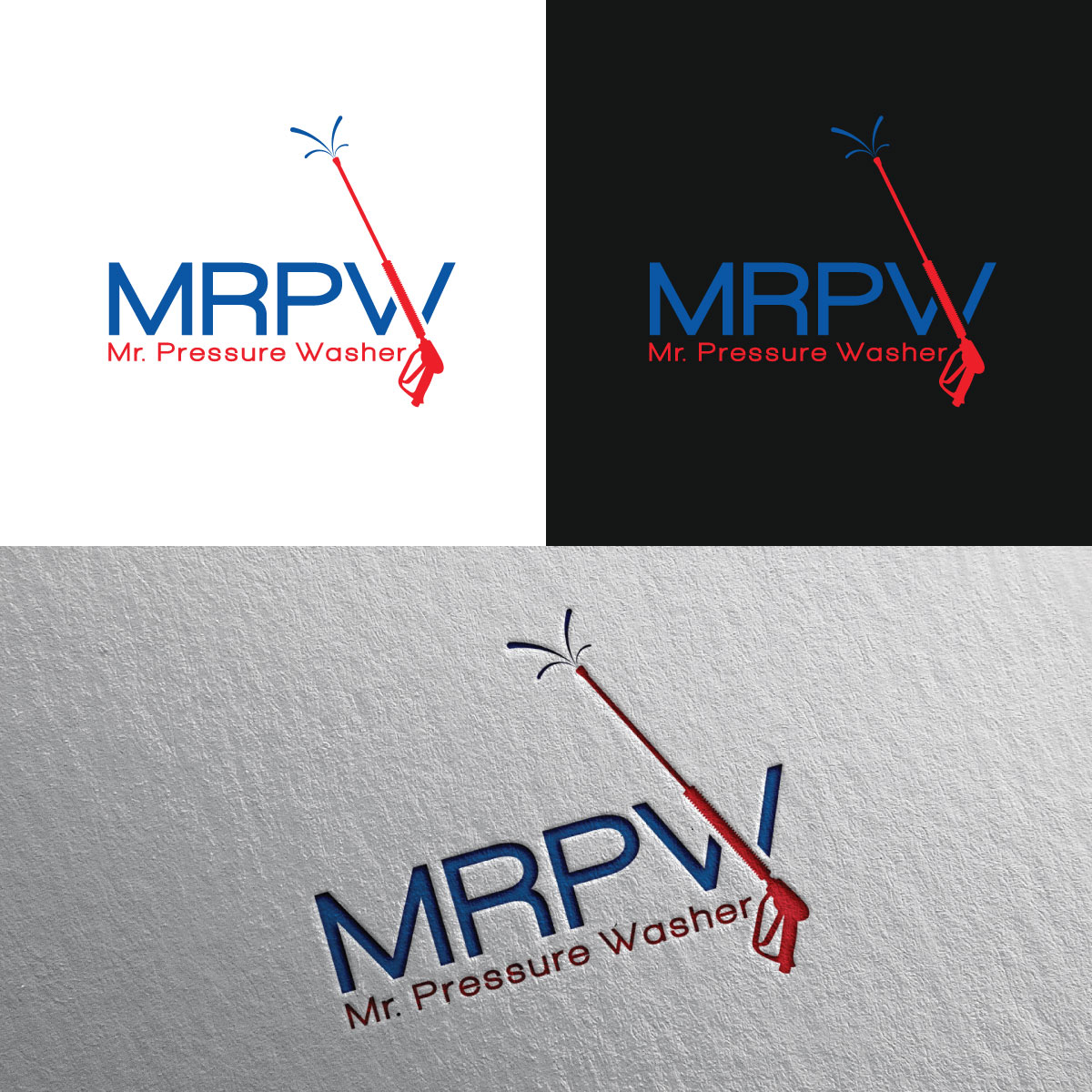 Logo-Design von Rii für Mr. Pressure Washer Inc. | Design #22459638